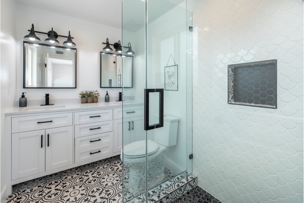 What is the trend in bathrooms in 2024?